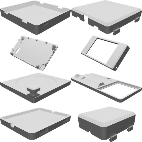 Case lcd per display nextion - per,